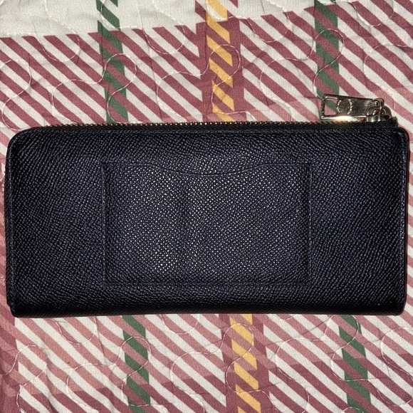 Coach Leather Long Zip Wallet - Picture 2 of 4